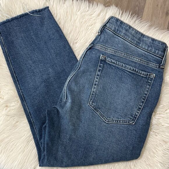 OLD NAVY Maternity Blue Denim Jeans  Size 14 Short - Picture 1 of 11